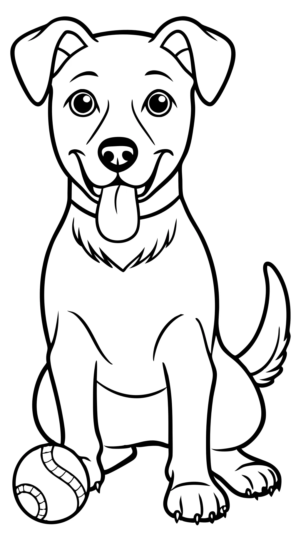 coloriages gratuits chiens